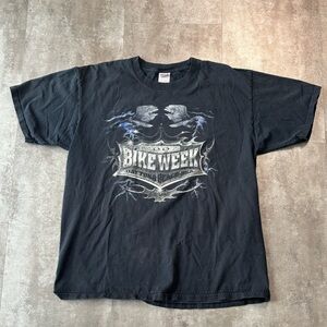 Y2K Daytona Bike Week Shirt Mens XL Faded